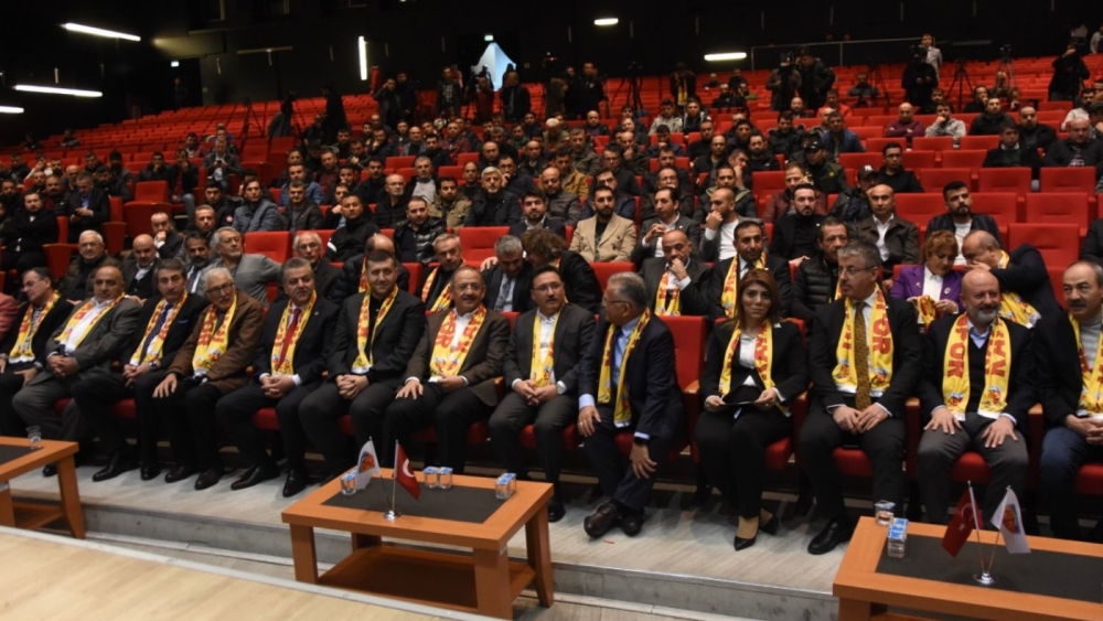 Şehrin önde gelenlerinden Kayserispor sessizliği